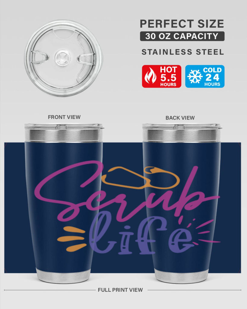 scrub life Style Style 43#- nurse- tumbler