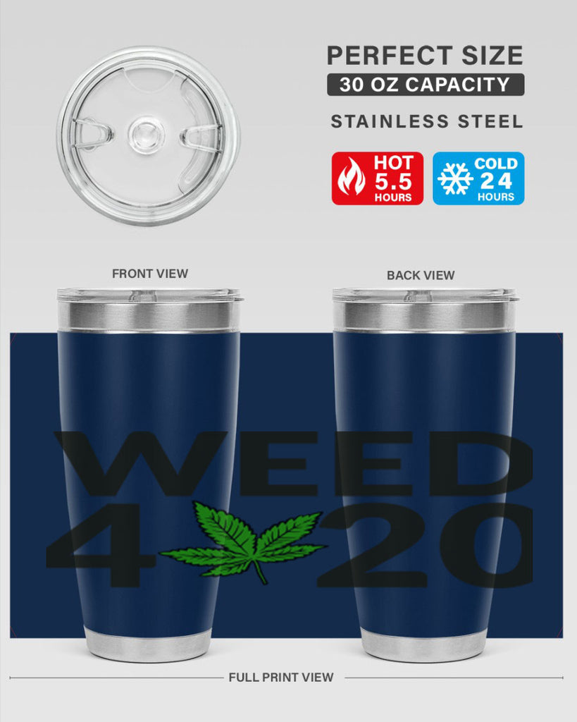 weed 420 282#- marijuana- Tumbler