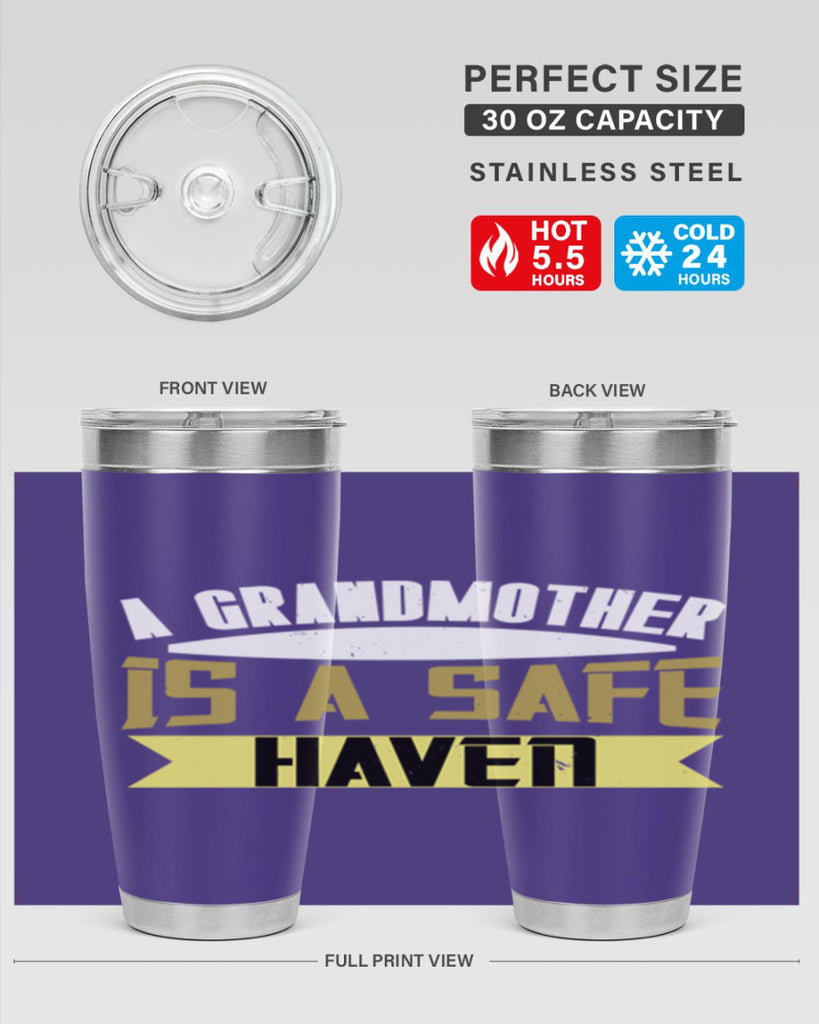 A Grandmother is a safe 41#- grandma - nana- Tumbler