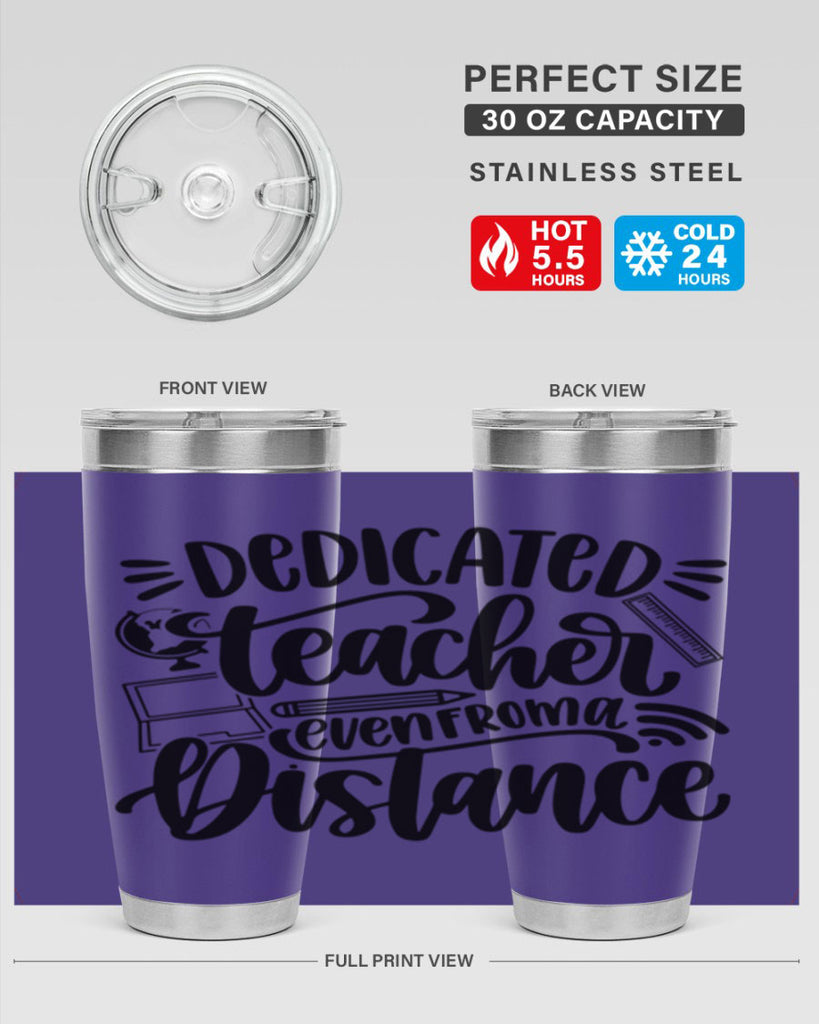 Dedicated Teacher Even Style 79#- teacher- tumbler
