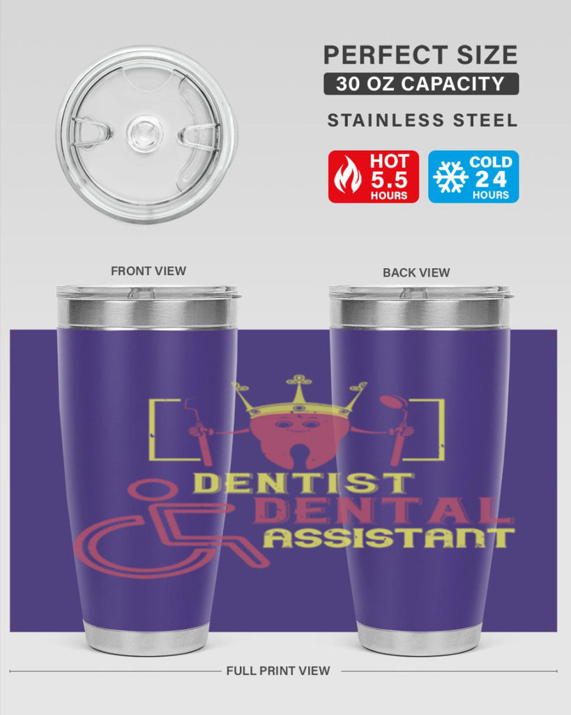 Dentist dental assistant Style 47#- dentist- tumbler