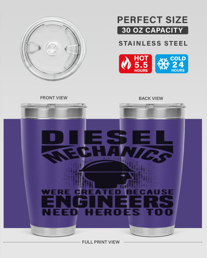 Diesel mechanics Style 19#- engineer- tumbler