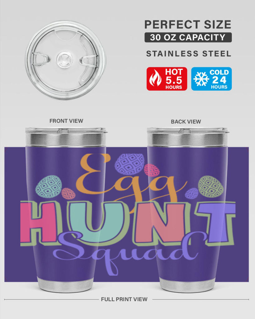 Egg hunt squad130#- spring- Tumbler