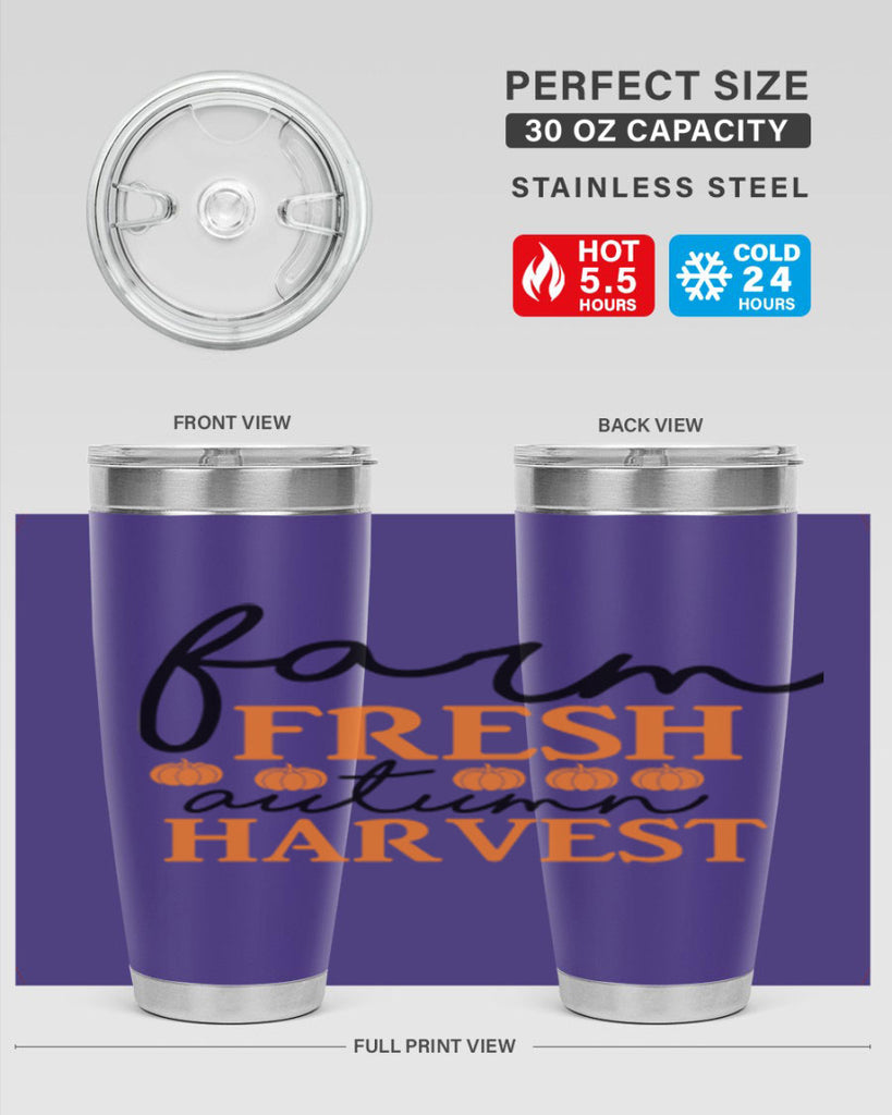 Farm Fresh Autumn Harvest 171#- fall- Tumbler