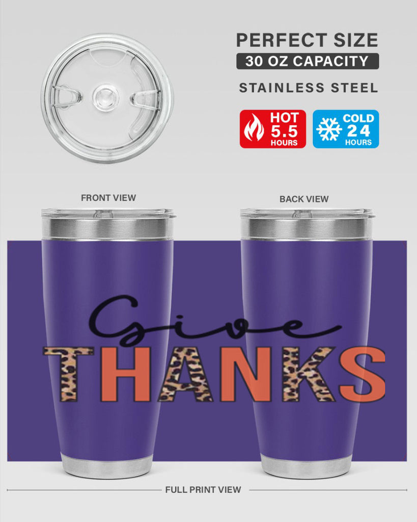 Give thanks 194#- fall- Tumbler