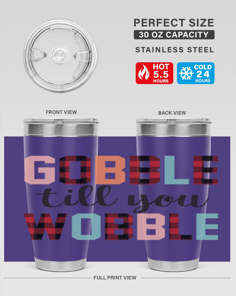 Gobble Till You Wobble 203#- fall- Tumbler