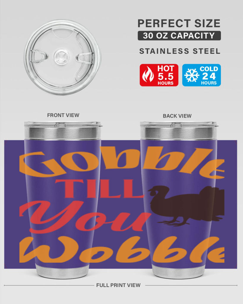 Gobble Till You Wobble 204#- fall- Tumbler