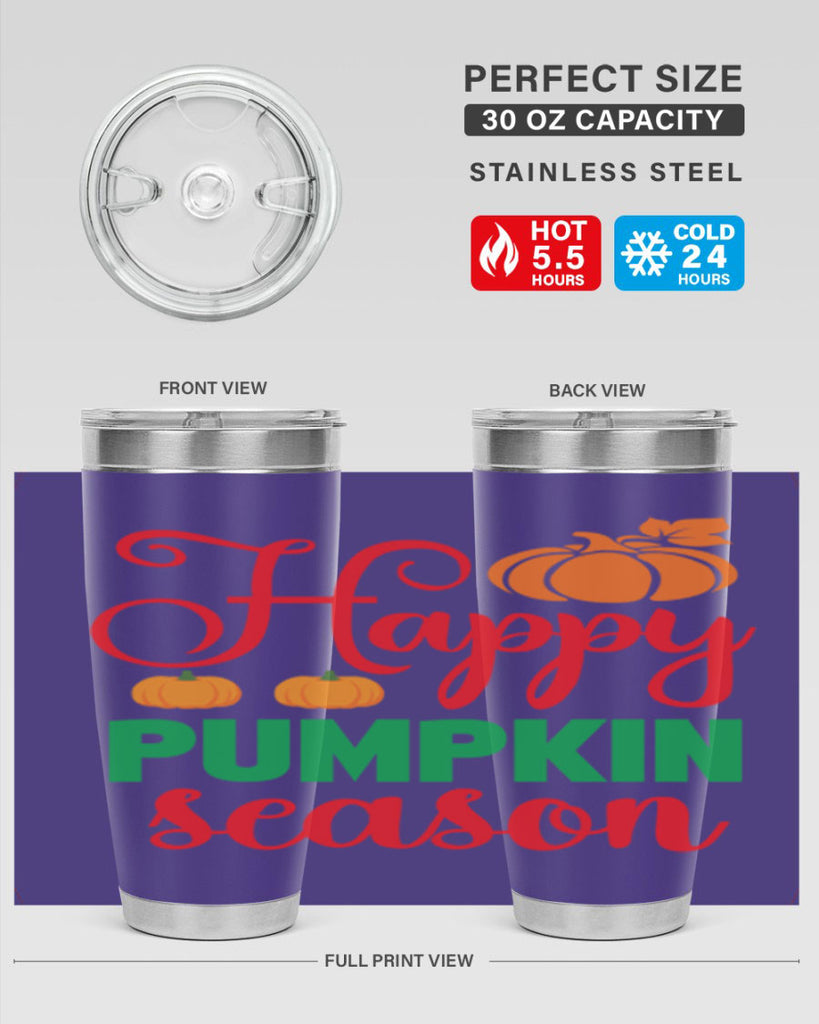HAPPYPUMPKINSEASON 257#- fall- Tumbler