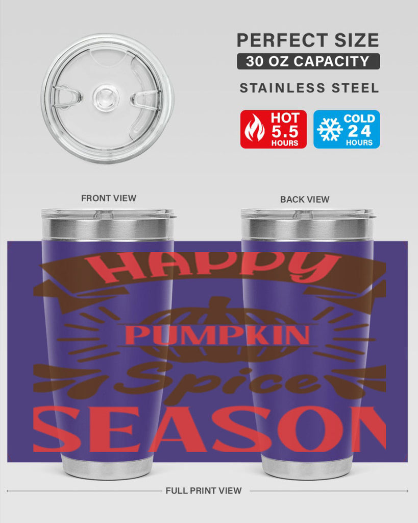Happy Pumpkin Spice Season 246#- fall- Tumbler
