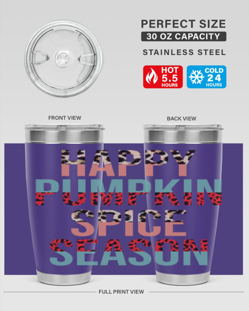 Happy pumpkin spice season 242#- fall- Tumbler