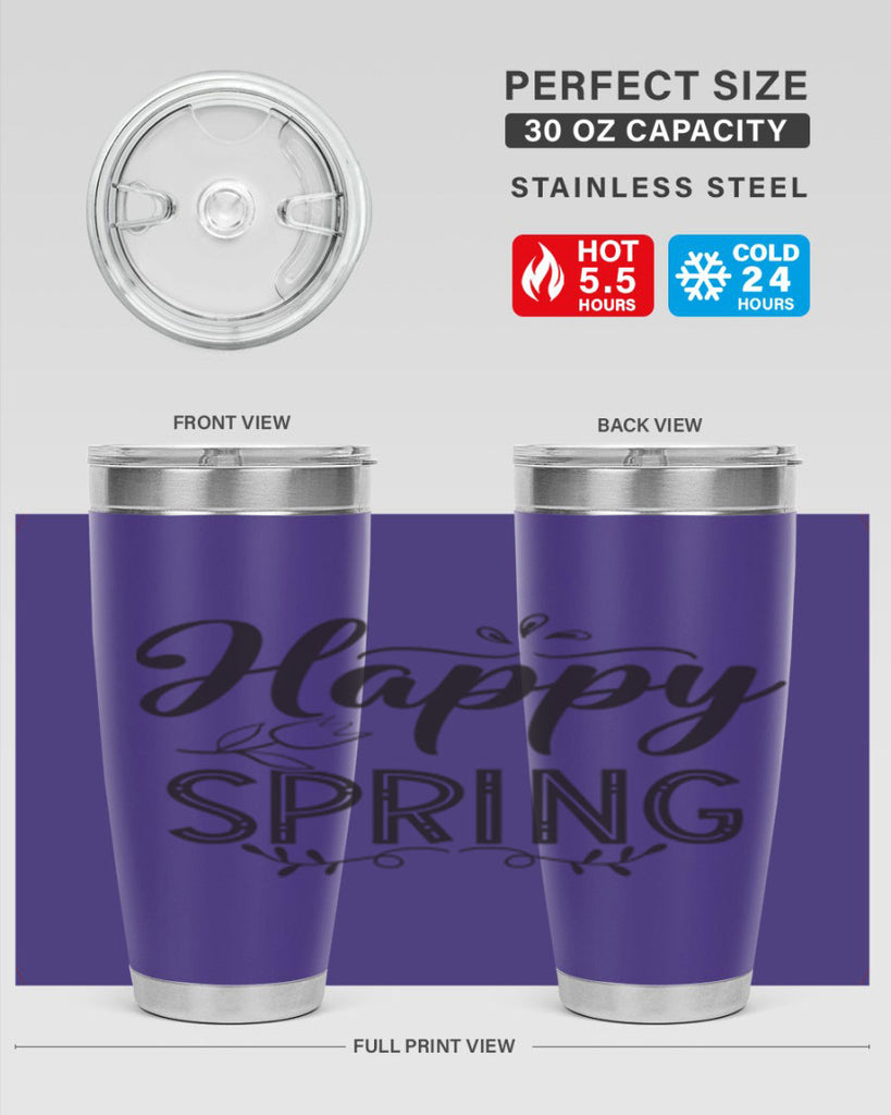 Happy spring175#- spring- Tumbler
