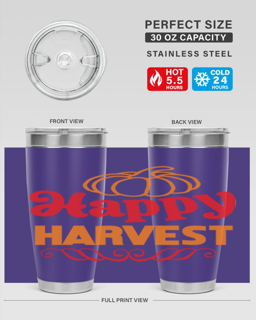 HappyHarvest 256#- fall- Tumbler
