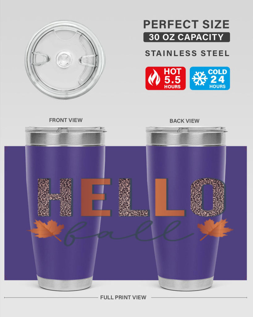 Hello Fall 272#- fall- Tumbler