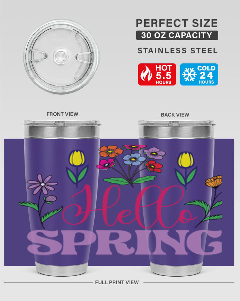 Hello Spring  233#- spring- Tumbler