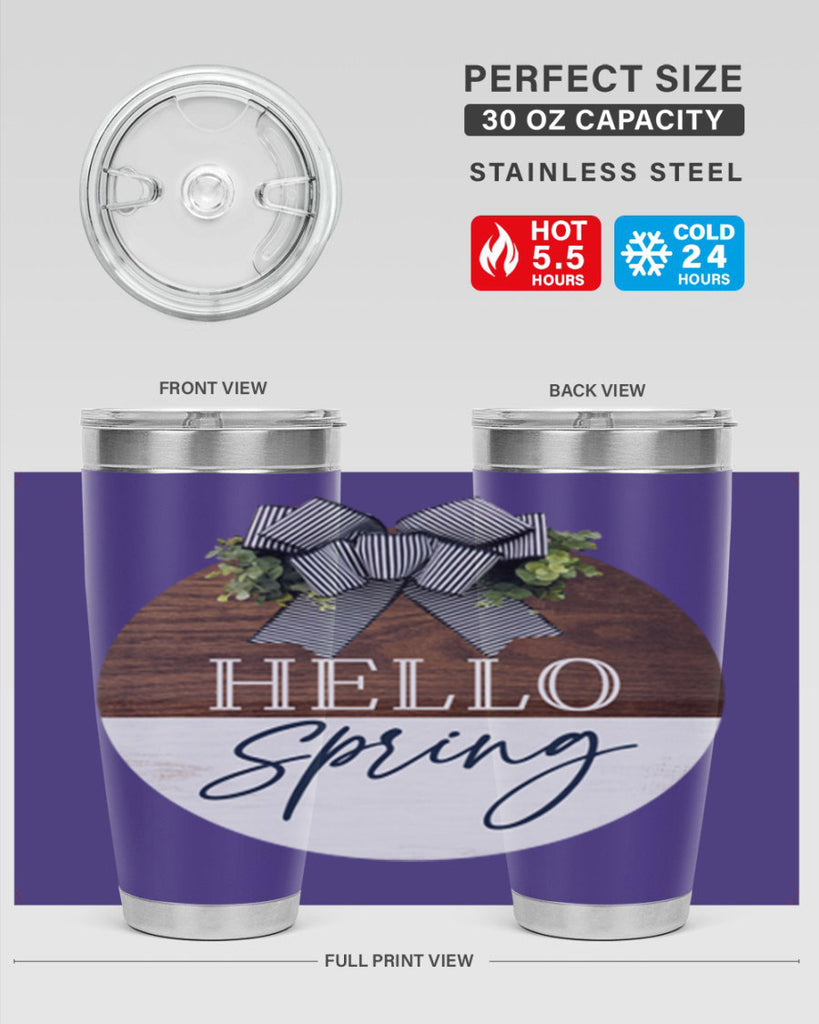 Hello Spring basic Mockup187#- spring- Tumbler