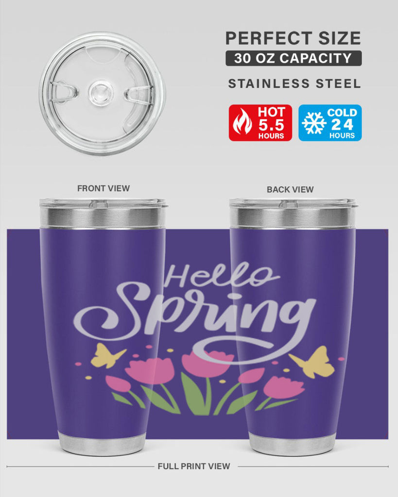 Hello spring214#- spring- Tumbler
