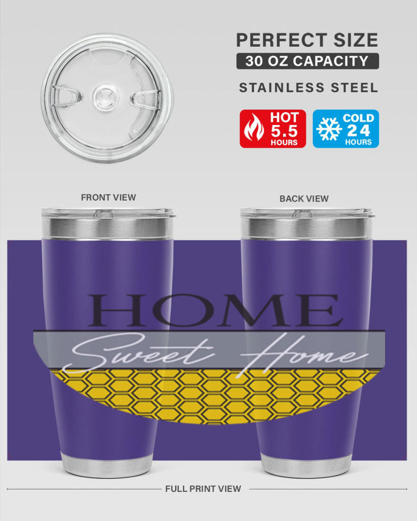 Home Sweet Home Hive lines246#- spring- Tumbler