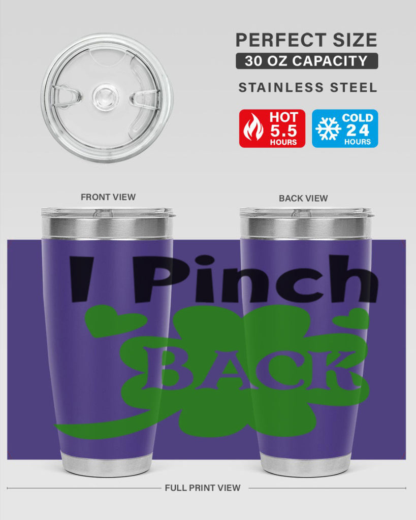 I Pinch Back Style 158#- St Patricks Day- Tumbler