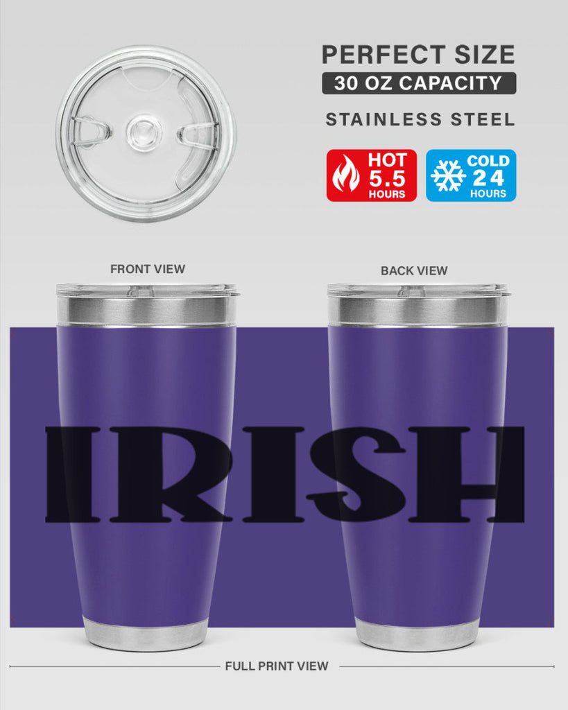 Irish Style 77#- St Patricks Day- Tumbler