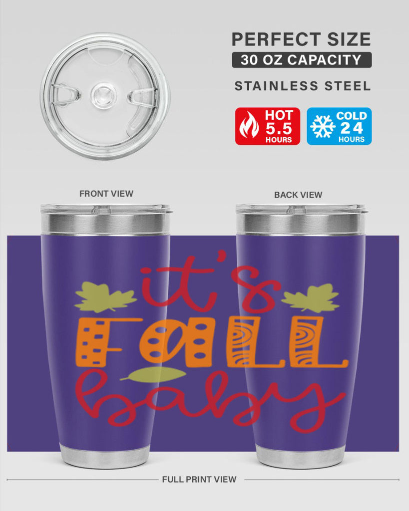 It s Fall Baby 360#- fall- Tumbler