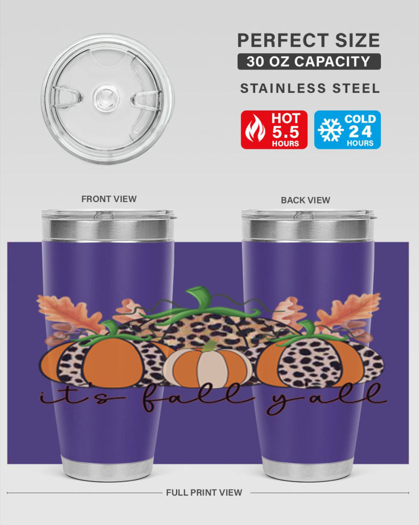 Its FALL Yall 372#- fall- Tumbler