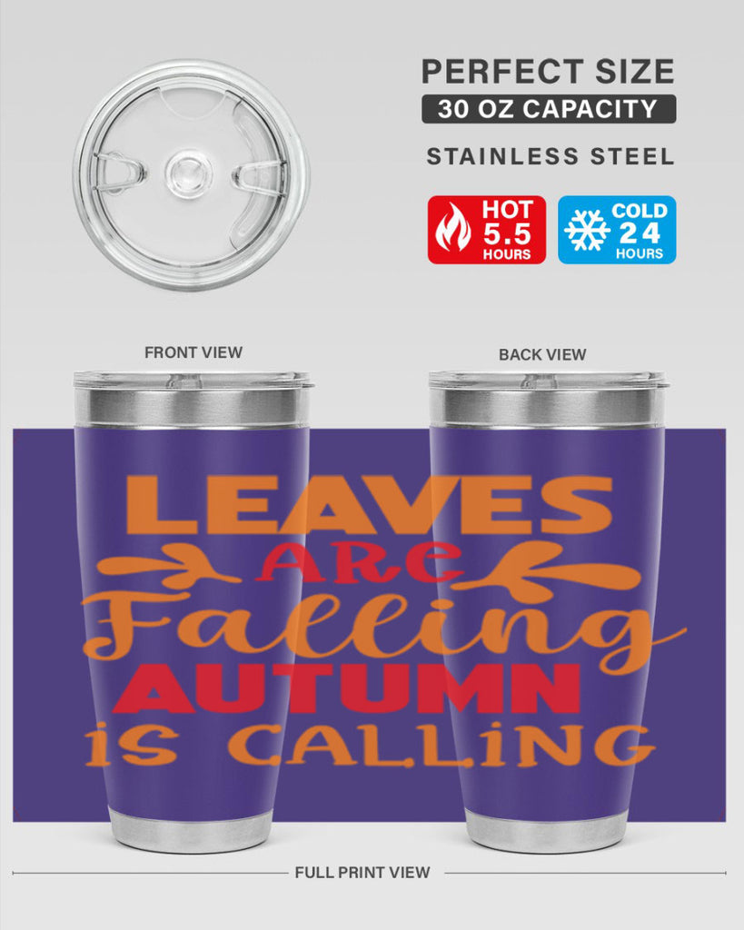 LeavesAreFallingAutumnis 394#- fall- Tumbler