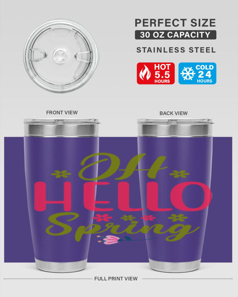 Oh Hello Spring 360#- spring- Tumbler