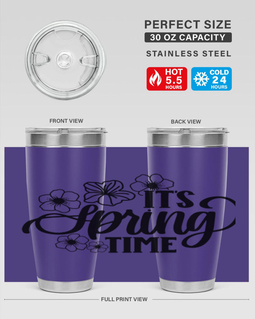 PNG_It's Spring Time394#- spring- Tumbler