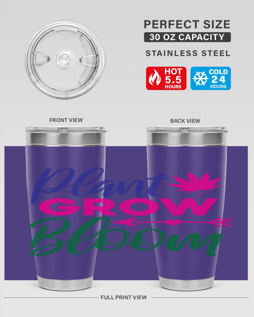 Plant Grow Bloom 389#- spring- Tumbler