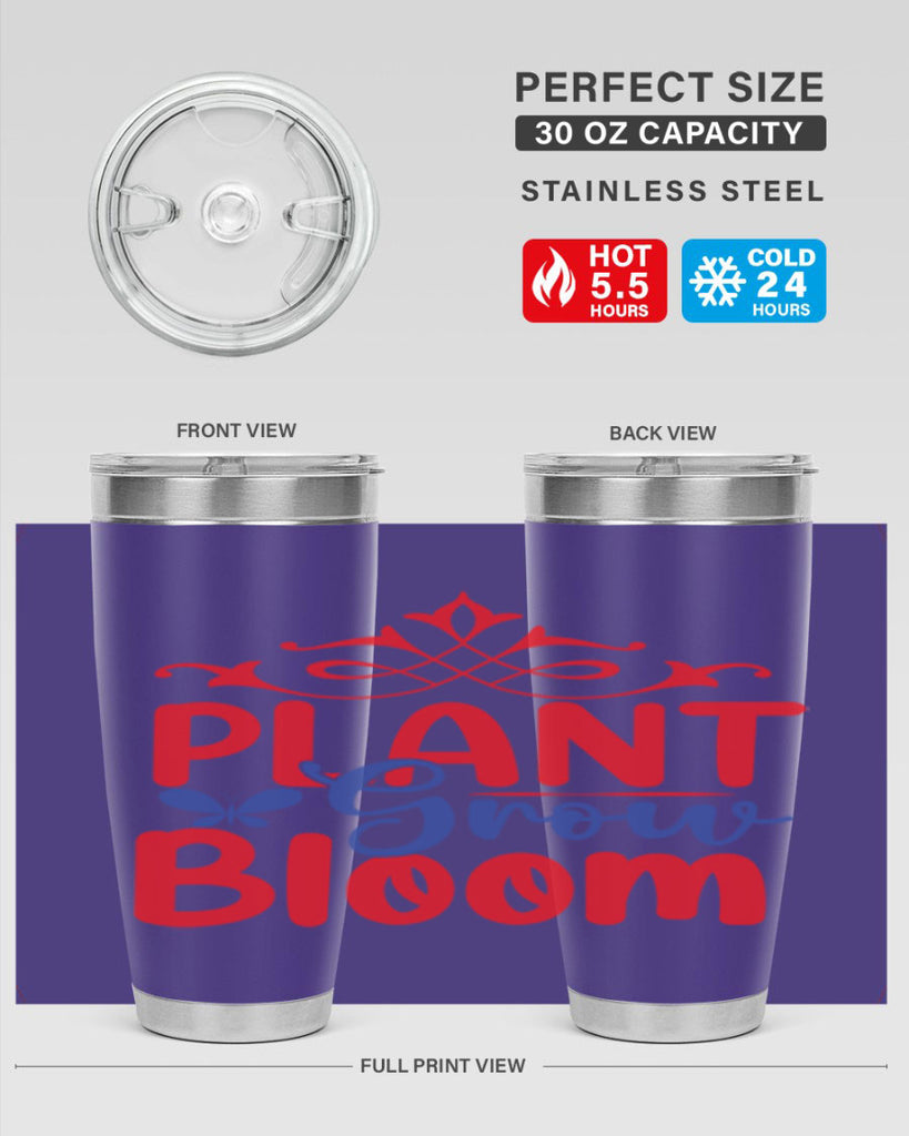 Plant Grow Bloom 392#- spring- Tumbler