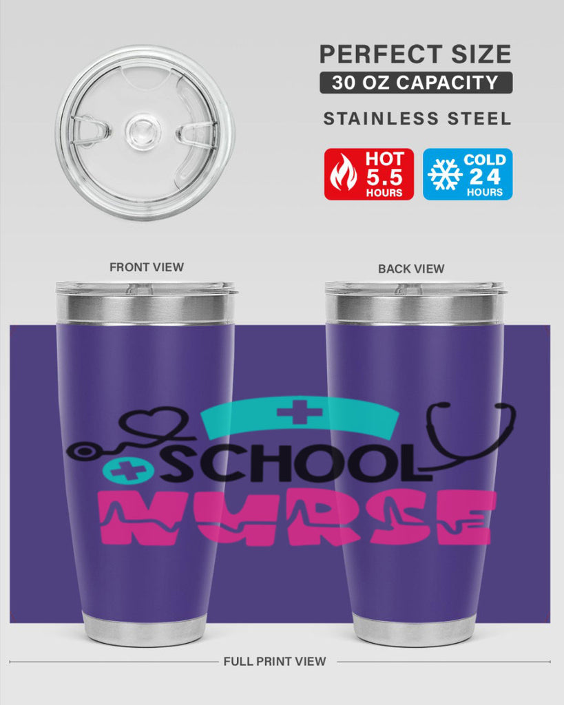 School Nurse Style Style 50#- nurse- tumbler