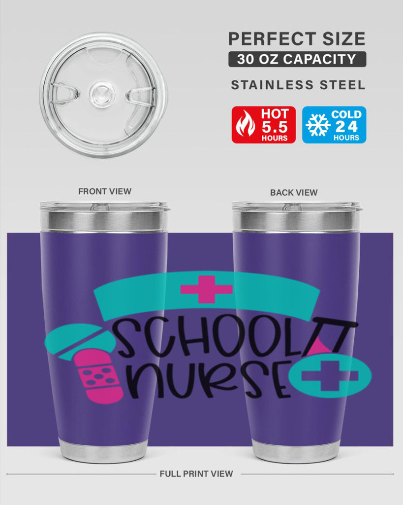 School Nurse Style Style 52#- nurse- tumbler