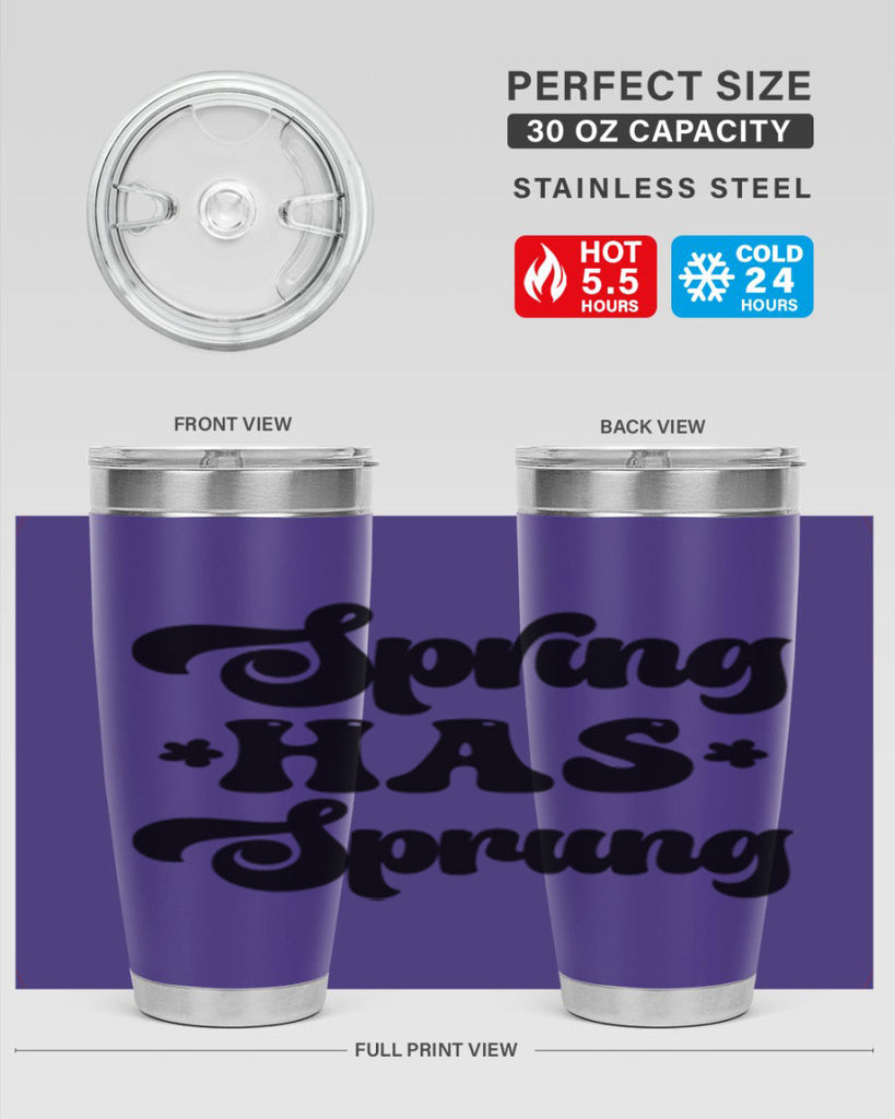 Spring has sprung  492#- spring- Tumbler