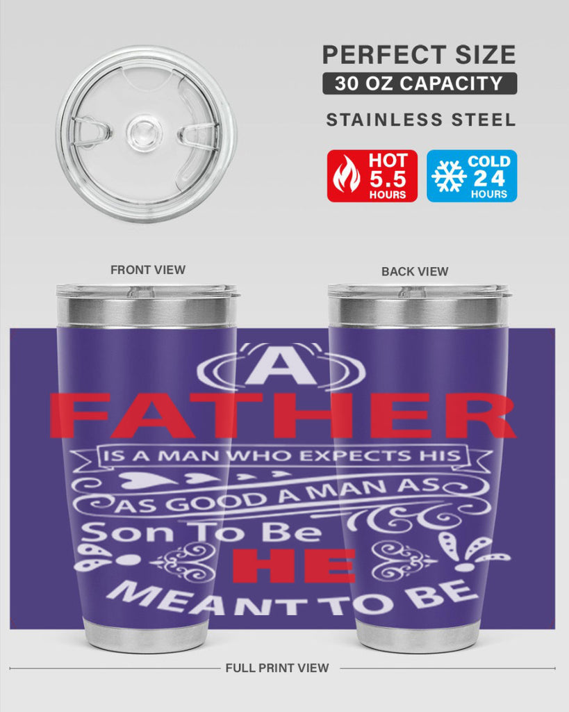 a father 247#- fathers day- Tumbler