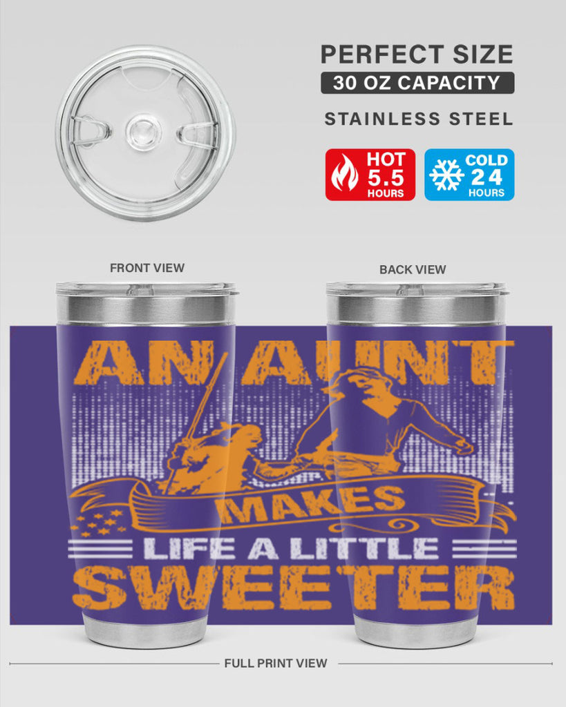 an aunt makes life a little sweeter 5#- mothers day- Tumbler