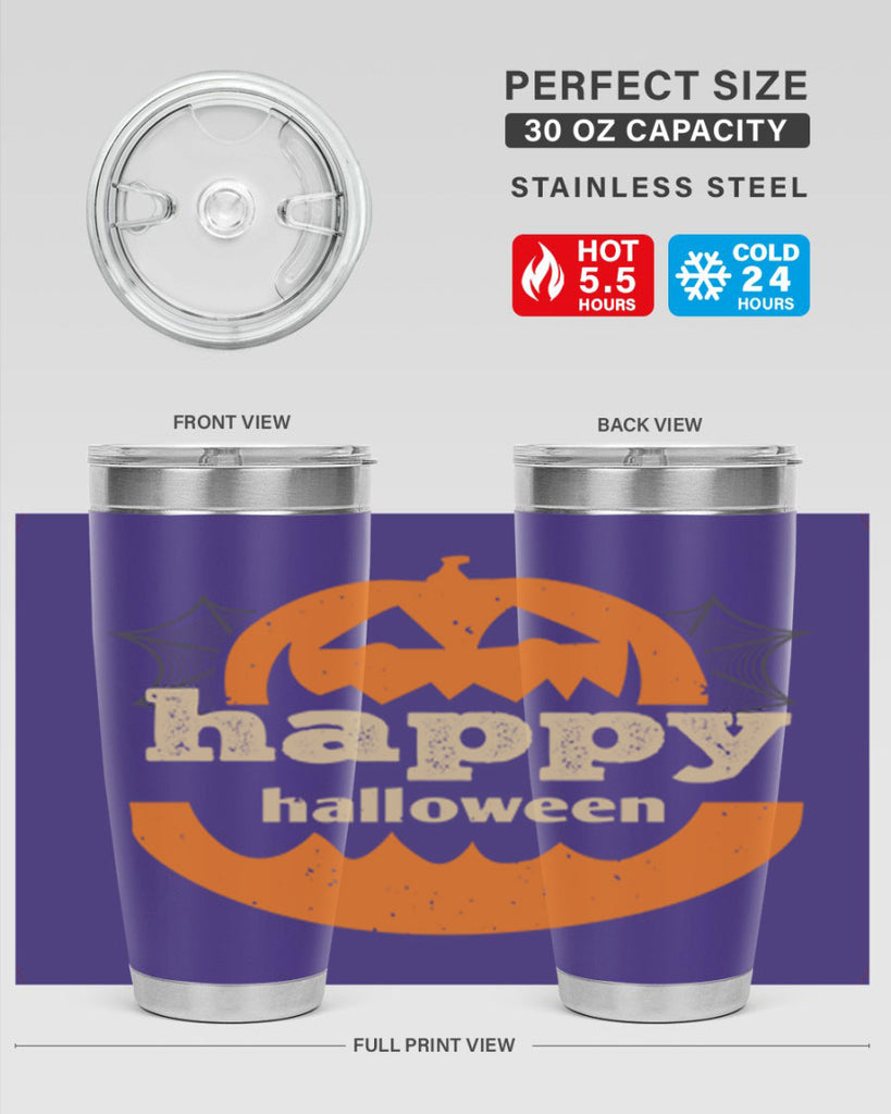 happy halloween 153#- halloween- Tumbler