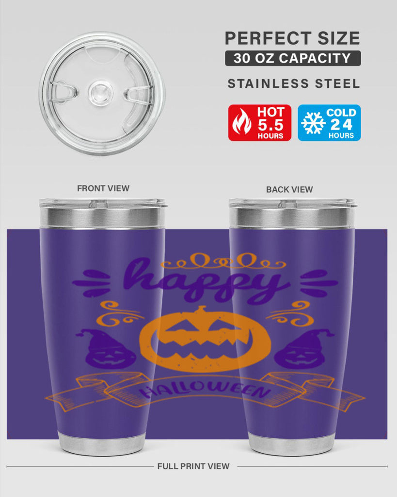 happy halloween 154#- halloween- Tumbler