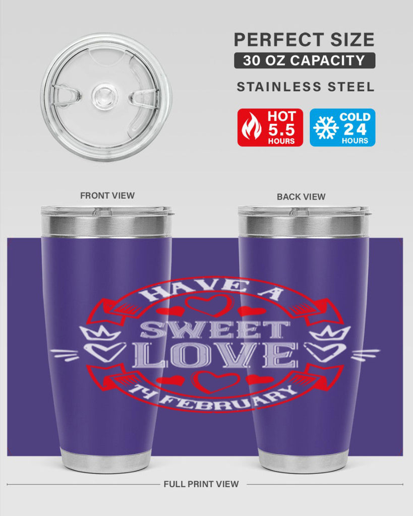 have a sweet love february 58#- valentines day- Tumbler