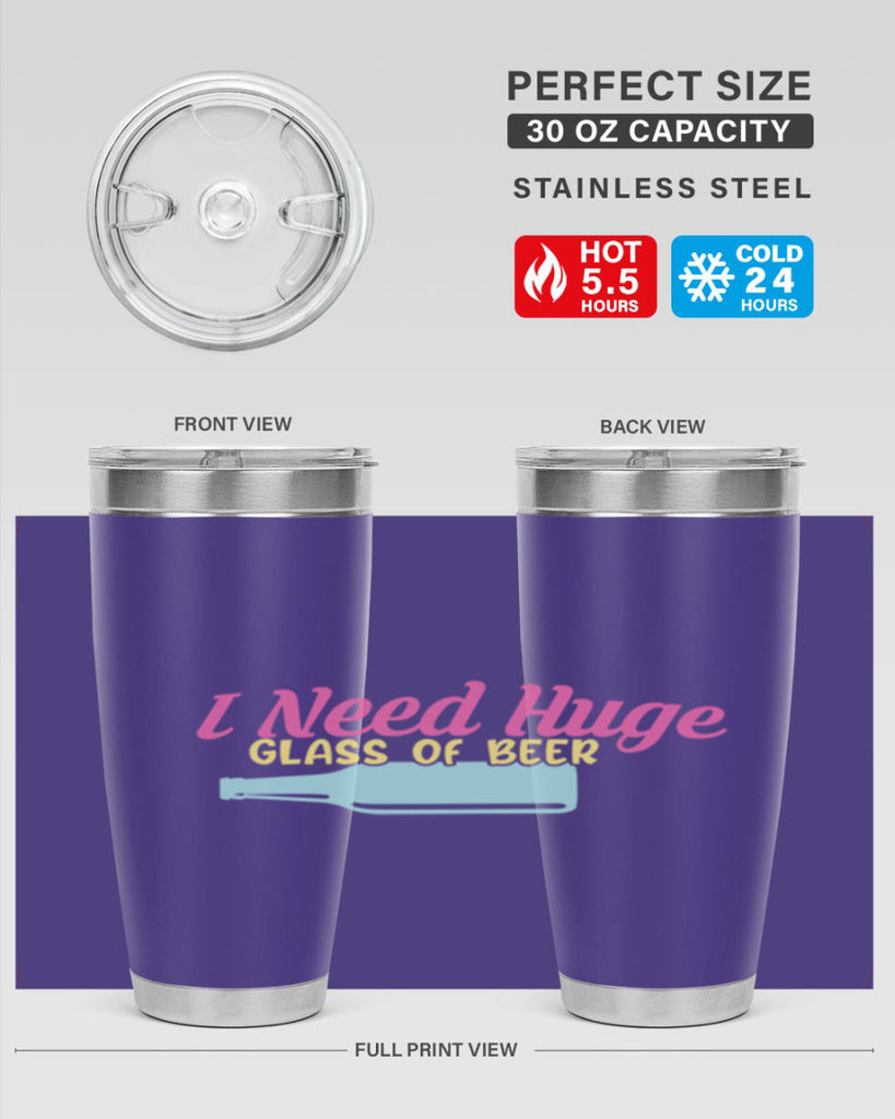 i need huge glass of beer 143#- beer- Tumbler