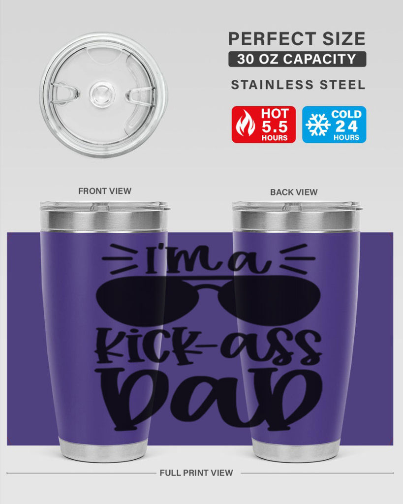 im a kickass dad 35#- fathers day- Tumbler