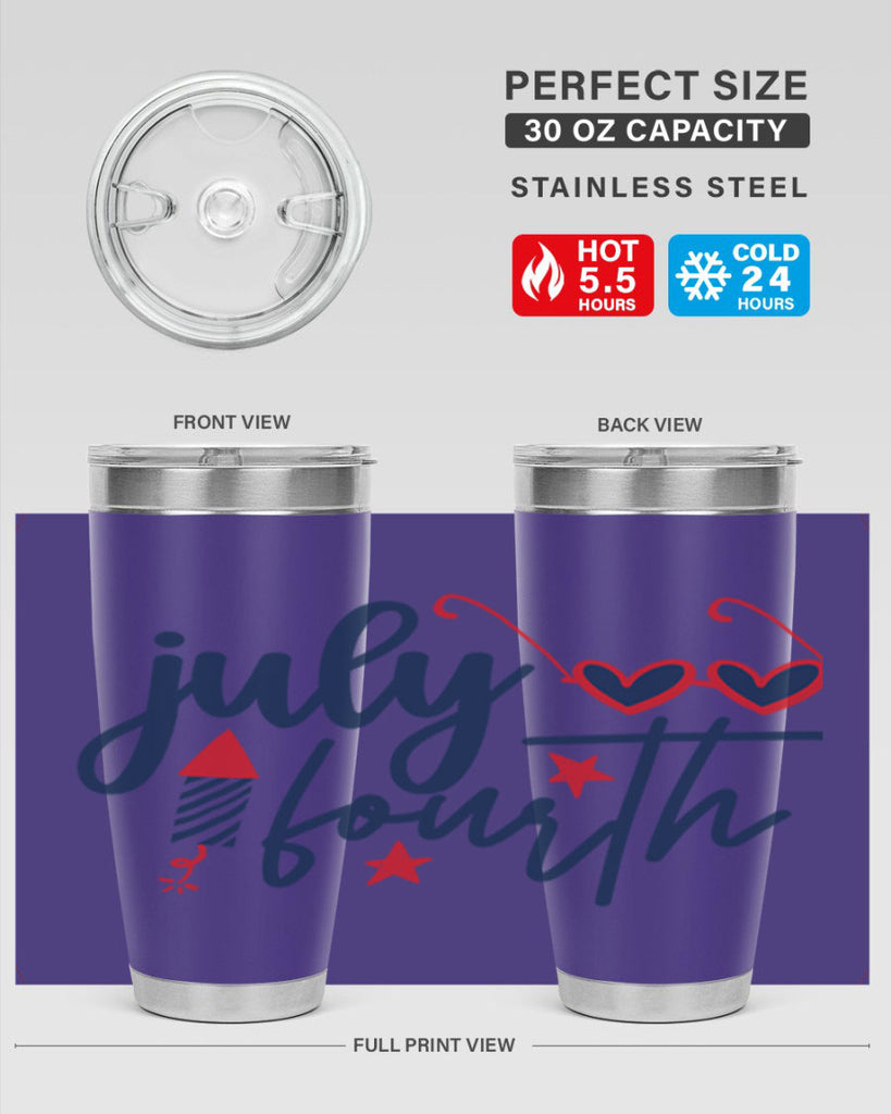 july fourth Style 70#- Fourt Of July- Tumbler