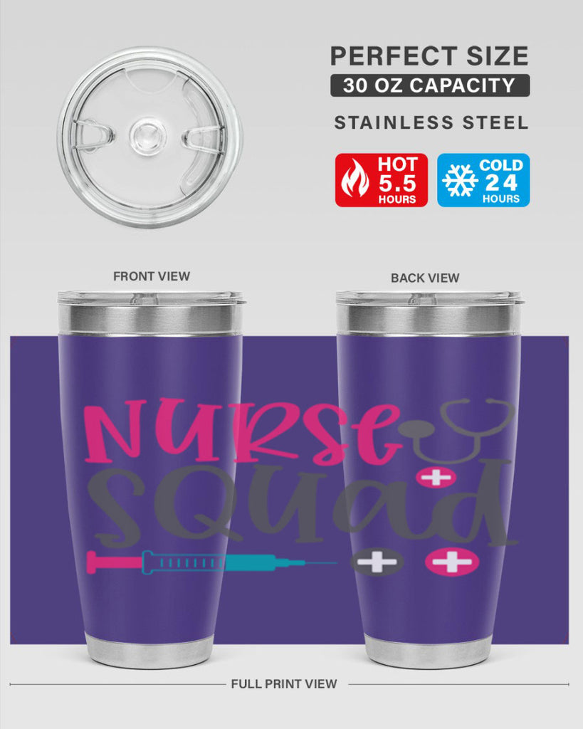 nurse squad Style 373#- nurse- tumbler