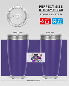 owl 17#- owl- Tumblers