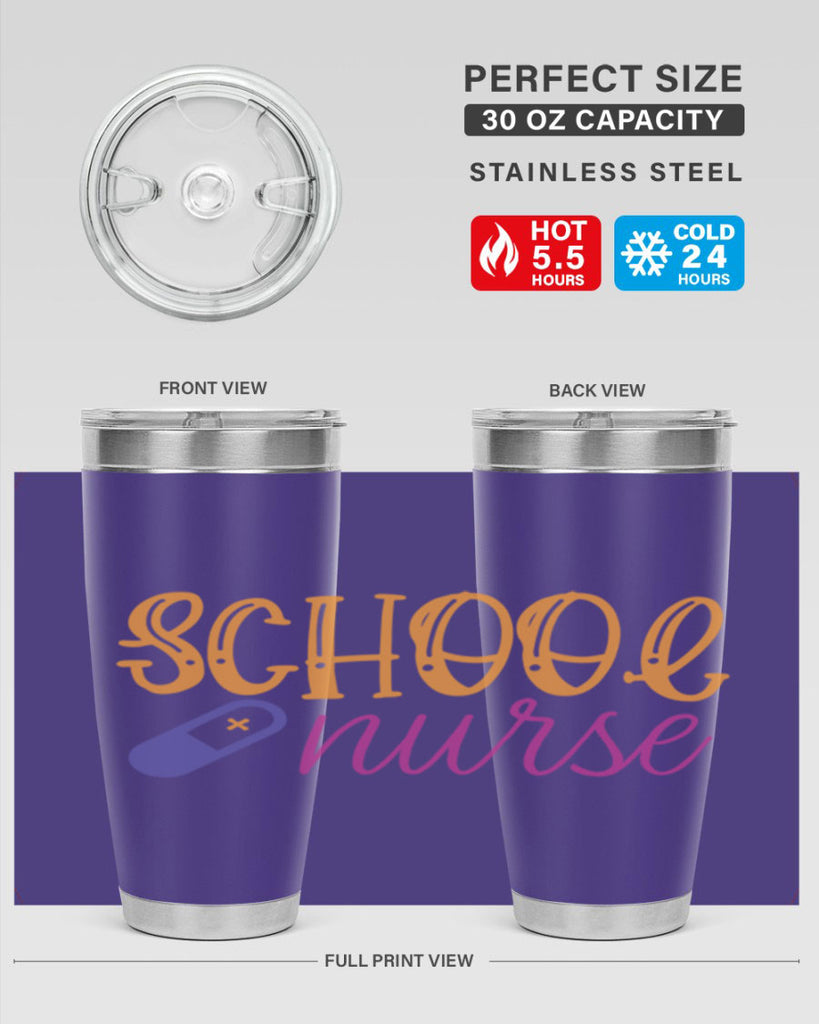 school nurse Style Style 48#- nurse- tumbler