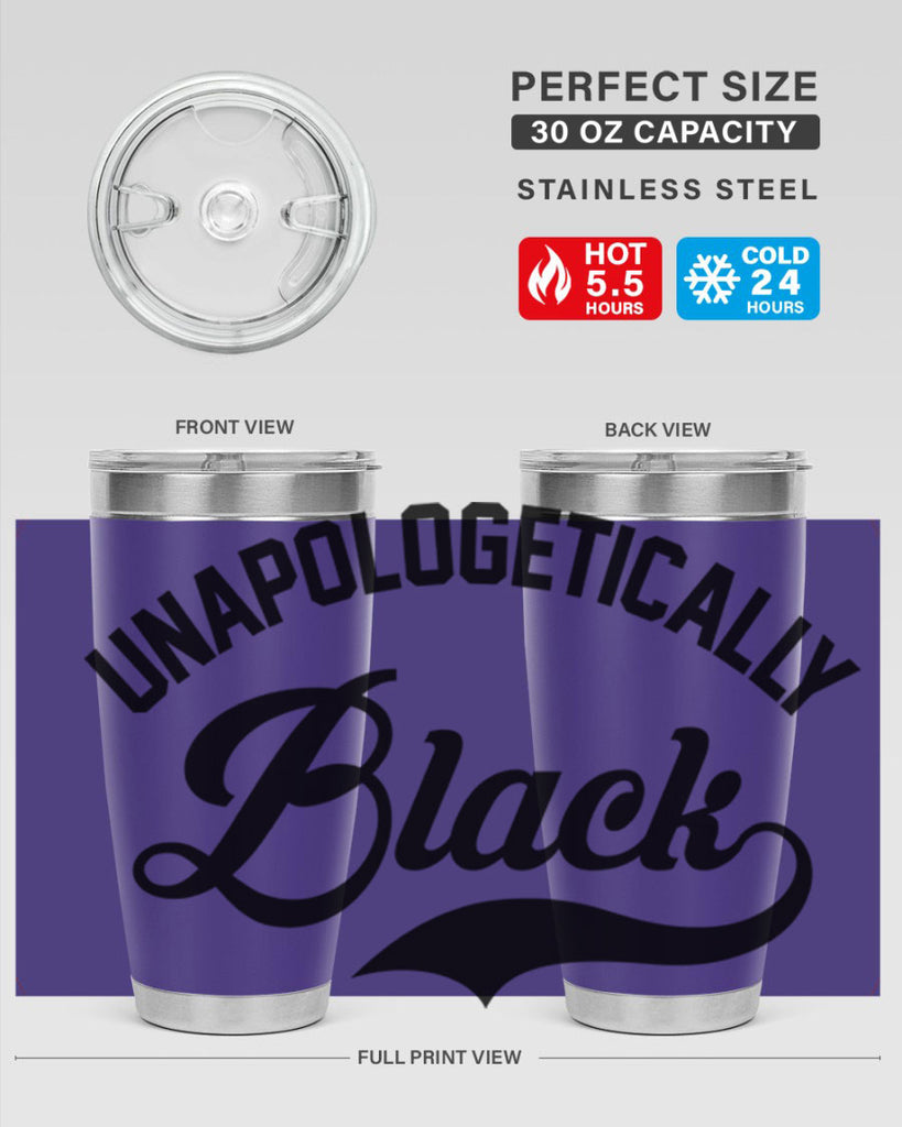 unapologetically black 15#- black words phrases- Cotton Tank
