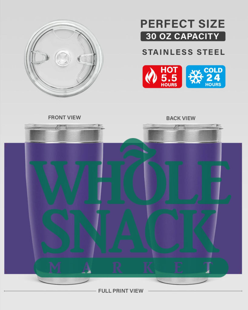 whole snack 9#- black words phrases- Cotton Tank