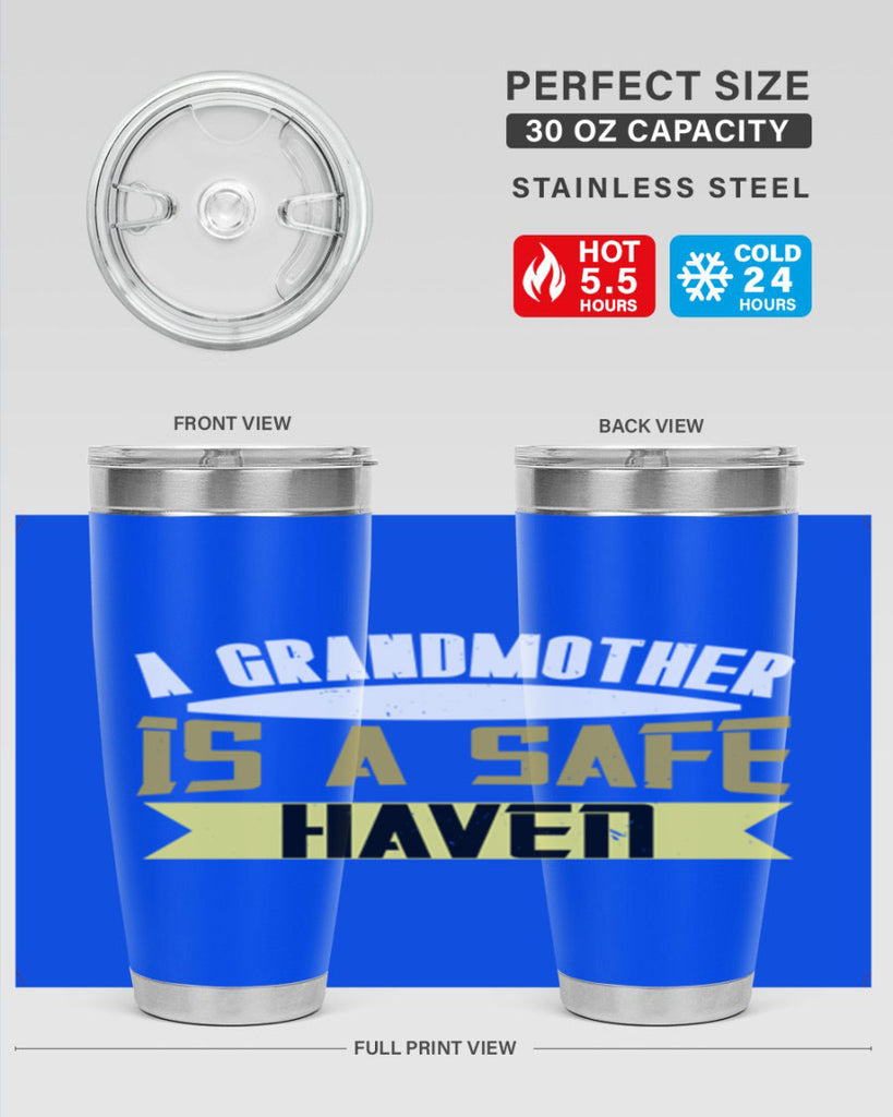 A Grandmother is a safe 41#- grandma - nana- Tumbler