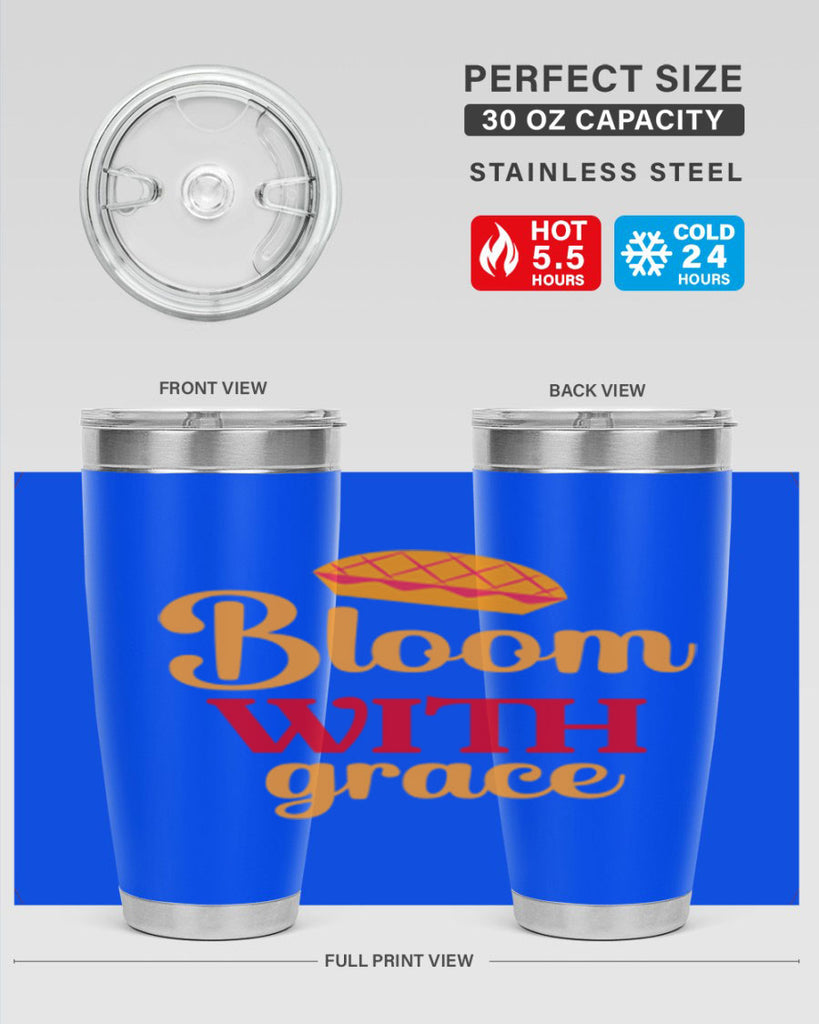 Bloom with grace 81#- spring- Tumbler