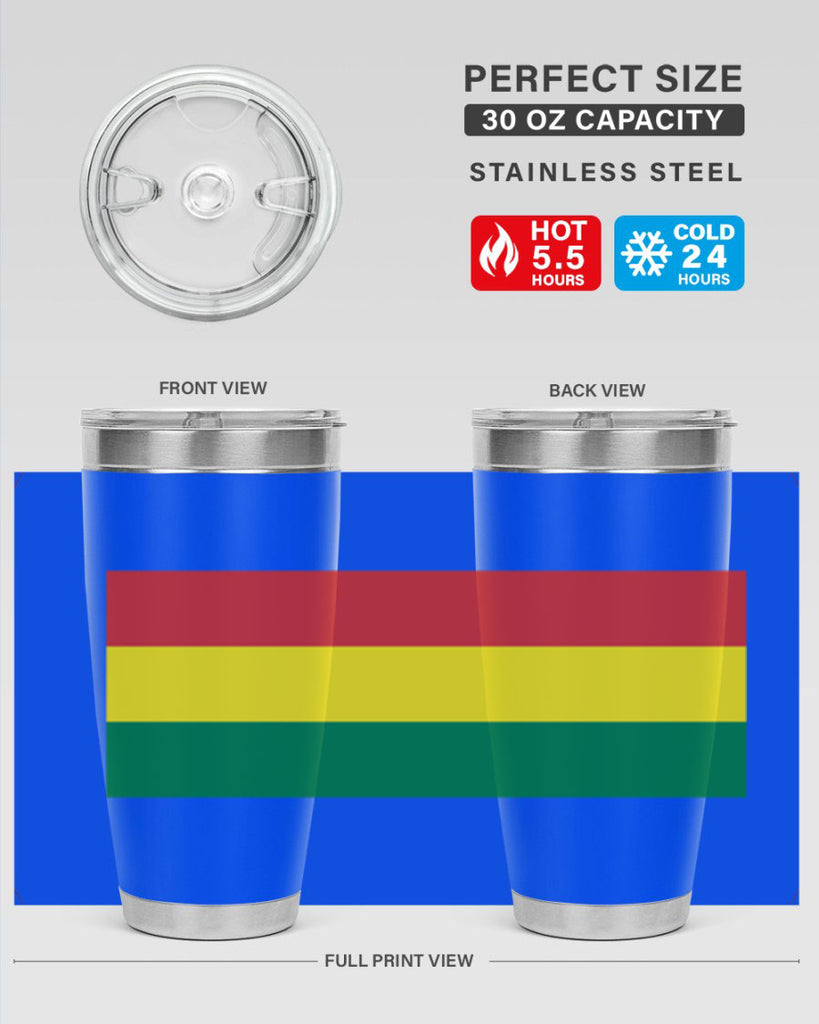 Bolivia 177#- world flags- Tumbler
