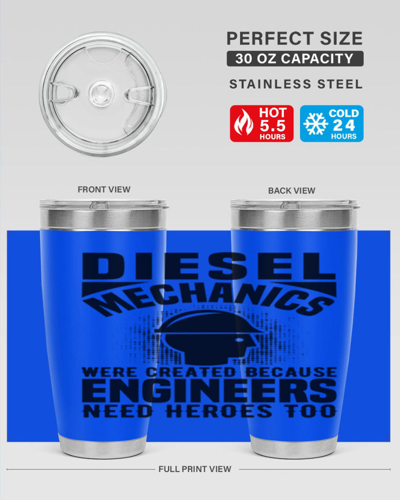 Diesel mechanics Style 19#- engineer- tumbler